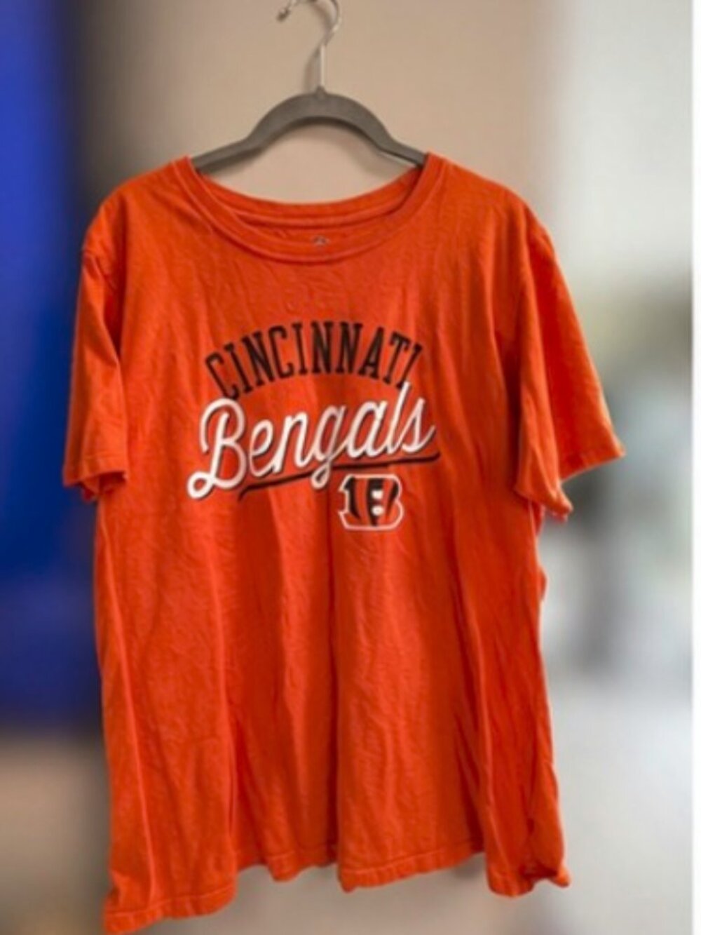 NFL Cincinnati Bengals Women’s Orange T-Shirt 2XL